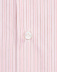 Finamore Milano Collo Eduardo Double Stripe Burgundy Pink