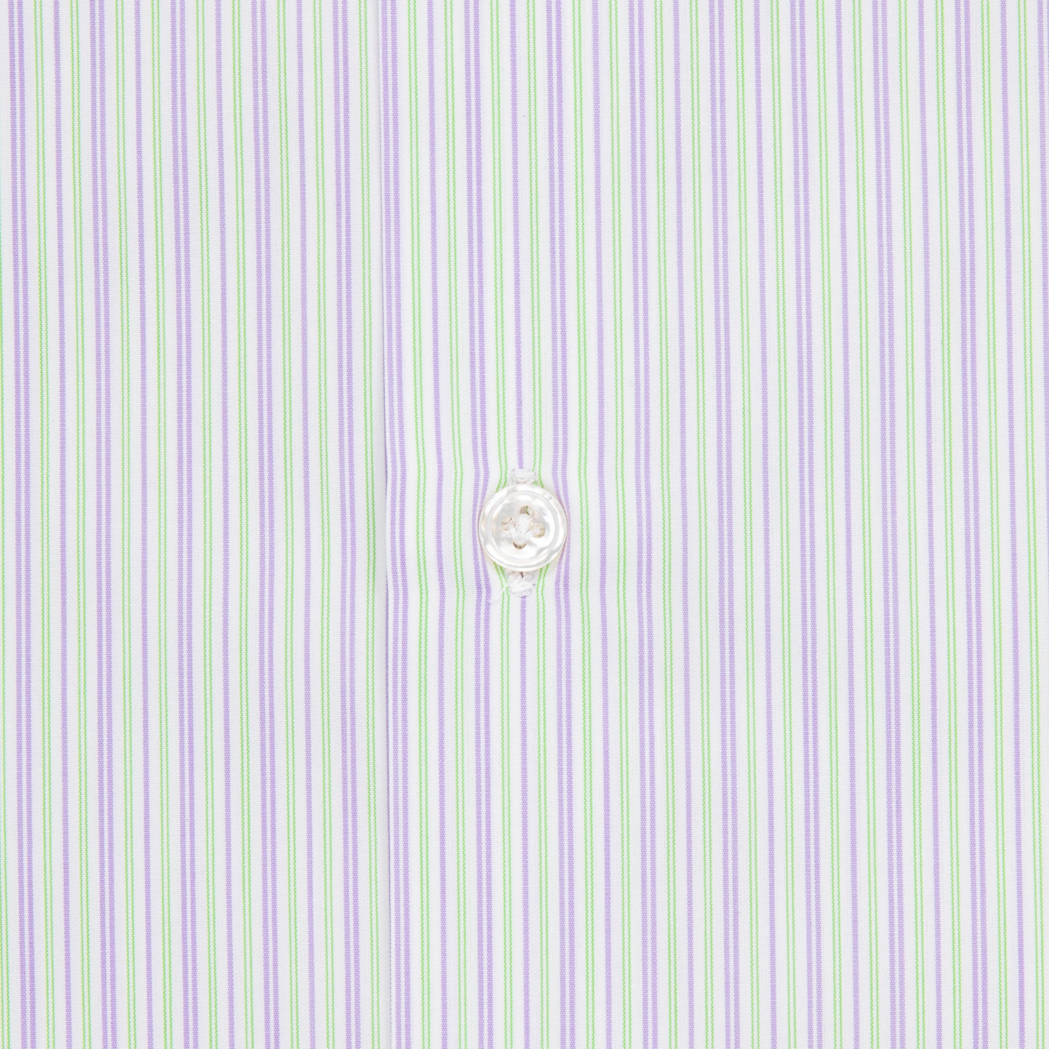 Finamore Milano Collo Eduardo Double Stripe Green Violet