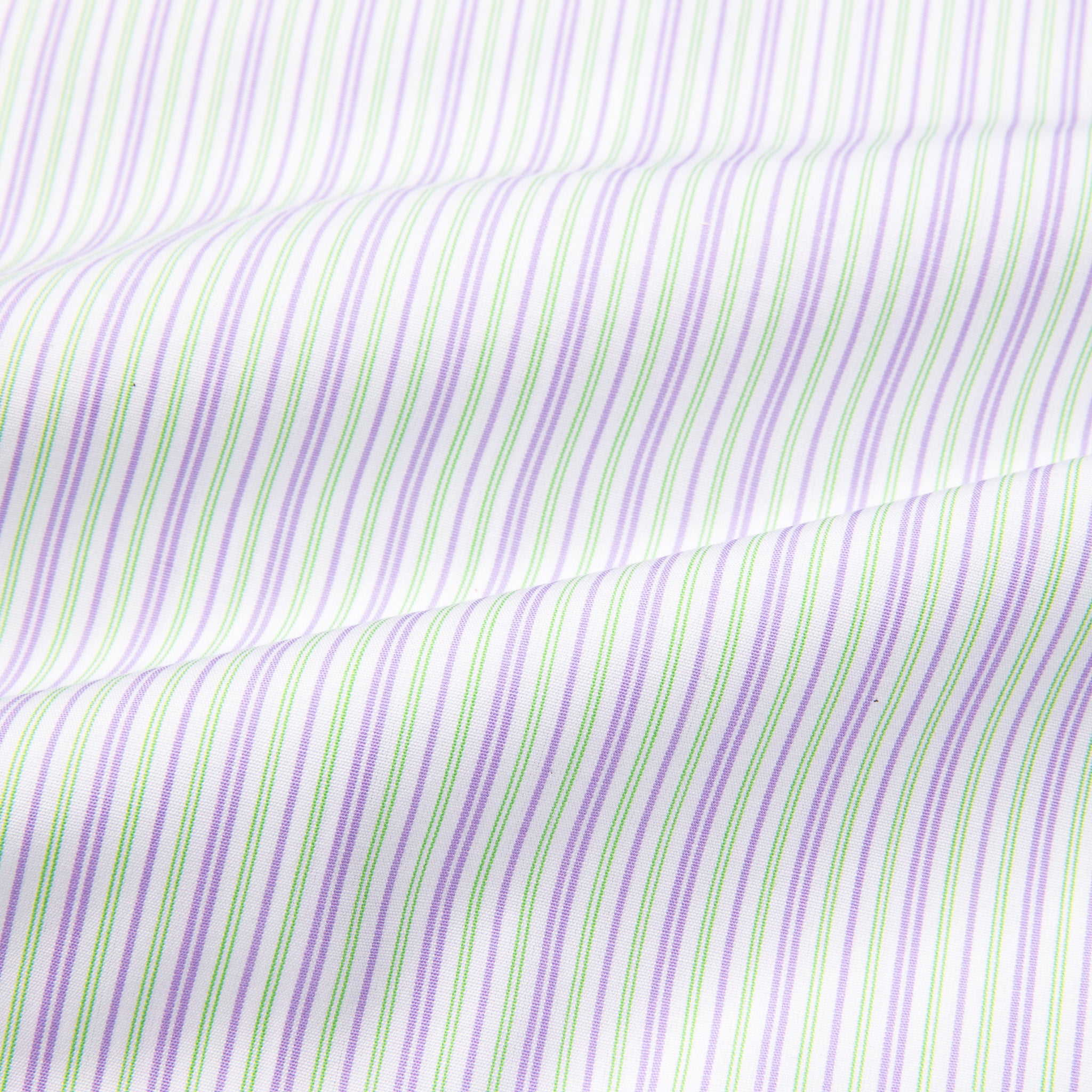 Finamore Milano Collo Eduardo Double Stripe Green Violet