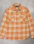 RRL Matlock Shirt Orange Plaid