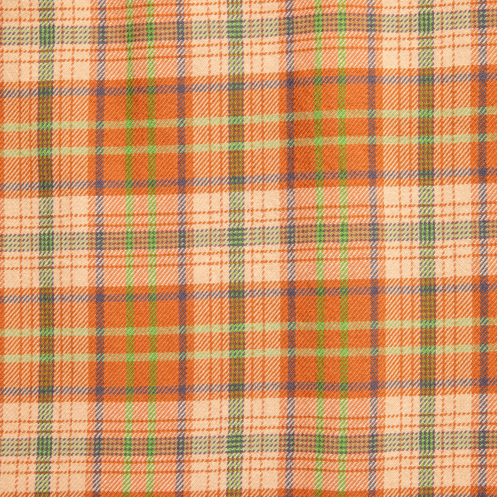 RRL Matlock Shirt Orange Plaid