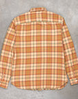 RRL Matlock Shirt Orange Plaid