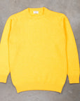 William Lockie x Frans Boone Inigo Baby Lambswool Crew Neck Zafferano