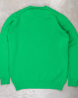 William Lockie x Frans Boone Inigo Baby Lambswool Crew Neck Green