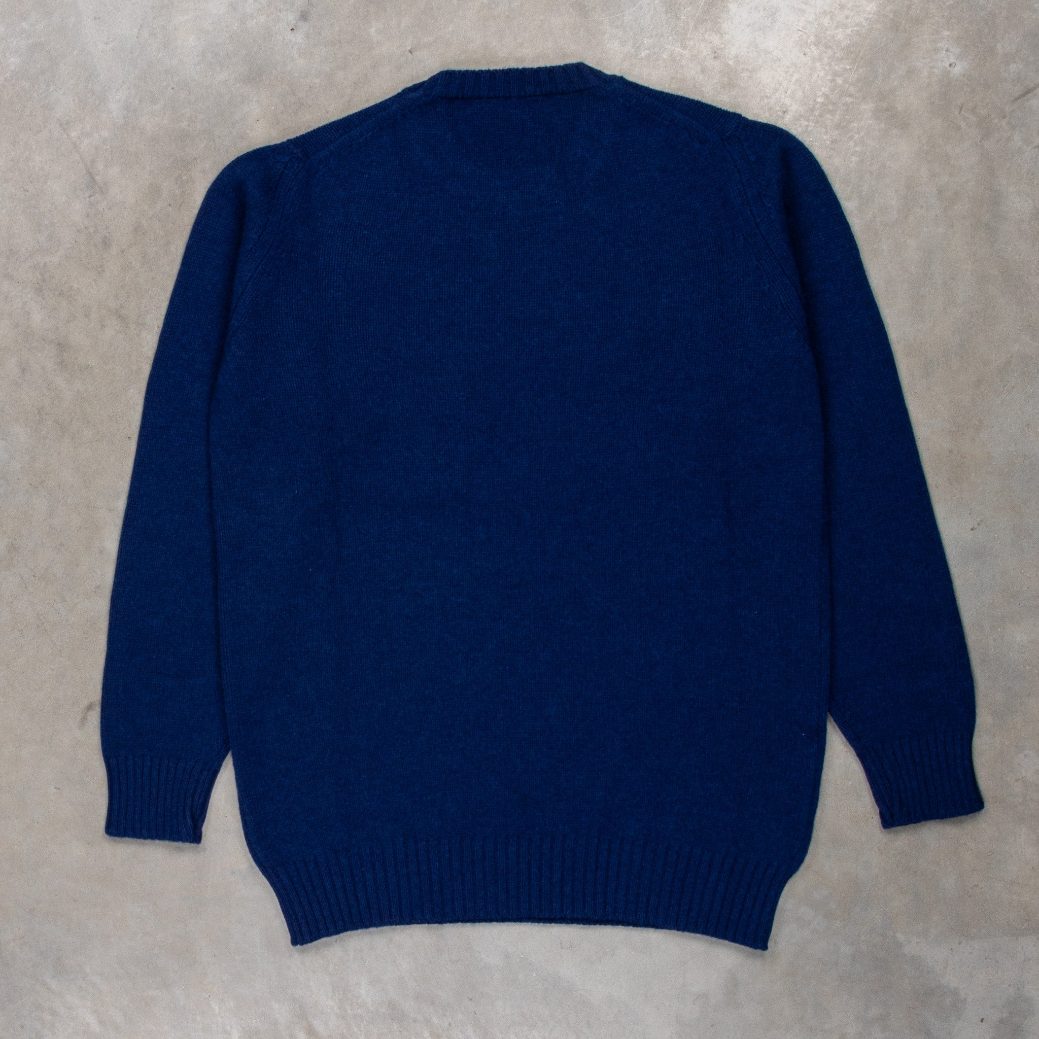 William Lockie x Frans Boone Inigo Baby Lambswool Crew Neck Inchiostro