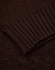 William Lockie x Frans Boone Inigo Baby Lambswool Roll Neck Caffe