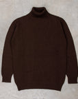 William Lockie x Frans Boone Inigo Baby Lambswool Roll Neck Caffe