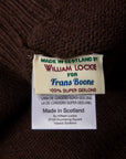 William Lockie x Frans Boone Inigo Baby Lambswool Roll Neck Caffe