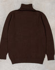 William Lockie x Frans Boone Inigo Baby Lambswool Roll Neck Caffe