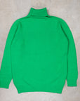 William Lockie x Frans Boone Inigo Baby Lambswool Roll Neck Green