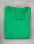 William Lockie x Frans Boone Inigo Baby Lambswool Roll Neck Green