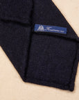 Finamore Anversa Tie Untipped Cashmere Navy