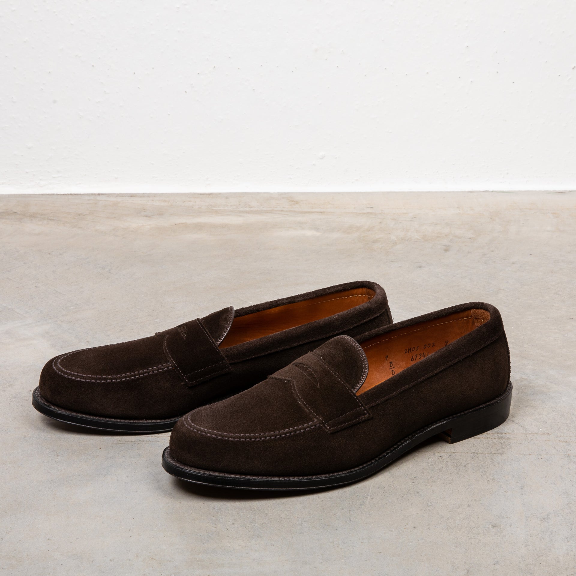 Alden Leisure Loafer Chocolate Suede Frans Boone Store 3582