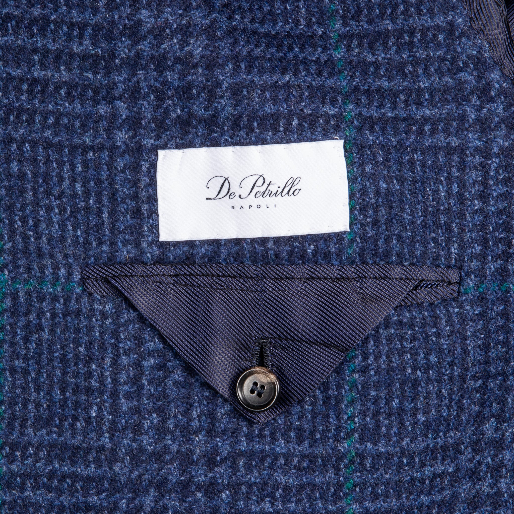 De Petrillo Posillipo Jacket Prince of Wales Navy