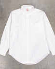 The Real McCoy's Joe McCoy Button Down Shirt White