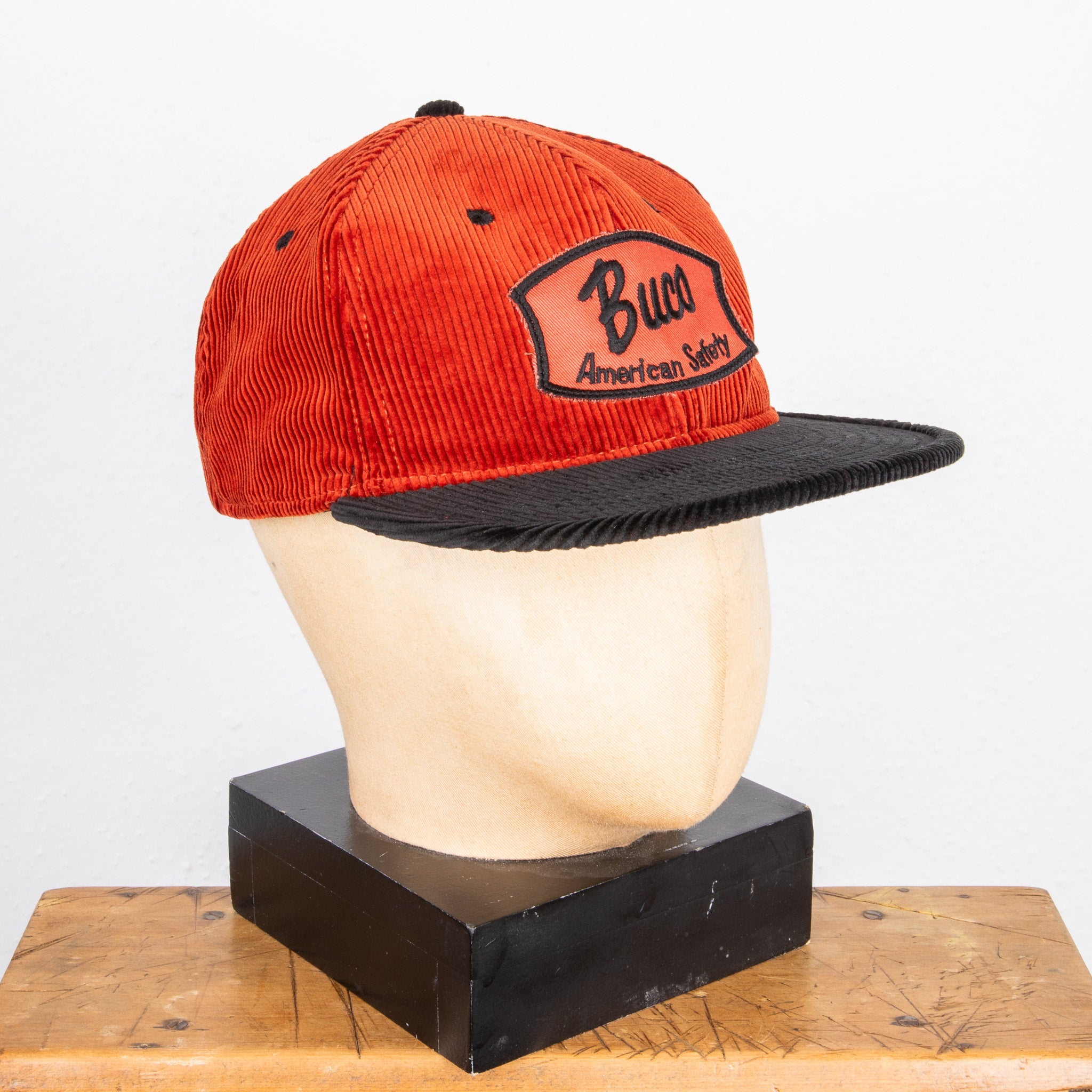 Buco Corduroy Strap-Back Cap Orange – Frans Boone Store