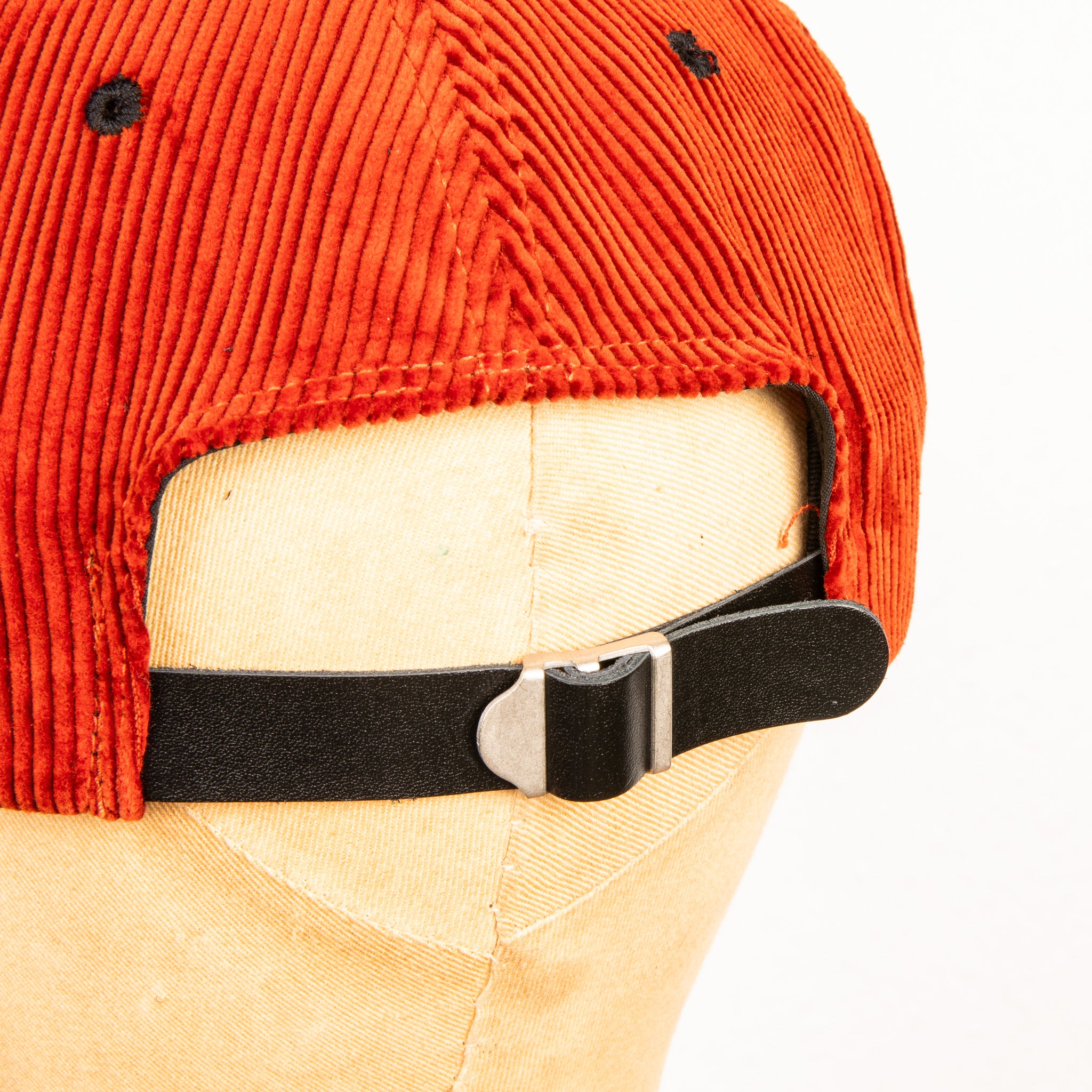 Buco Corduroy Strap-Back Cap Orange – Frans Boone Store