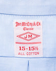 The Real McCoy's Joe McCoy Button Down Shirt Light Blue