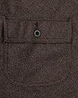 OrSlow Relaxed Fit Coverall Houndstooth Brown