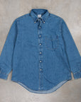 OrSlow Standard Button Down Denim Shirt Used Wash