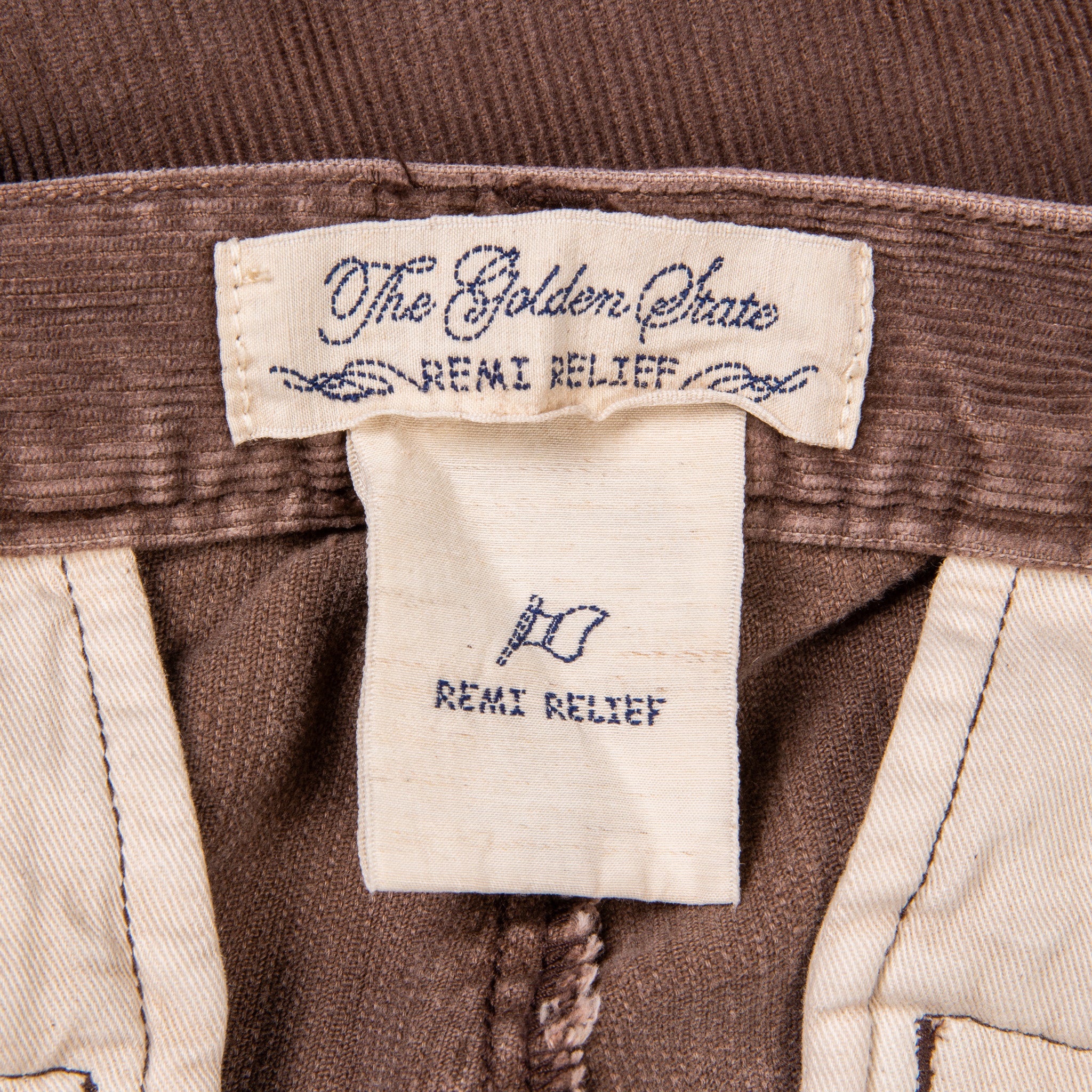 Remi Relief Corduroy Shorts Brown – Frans Boone Store