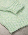 Laurence J. Smith Super Soft Seamless Crew Neck Pullover Shamrock Shake