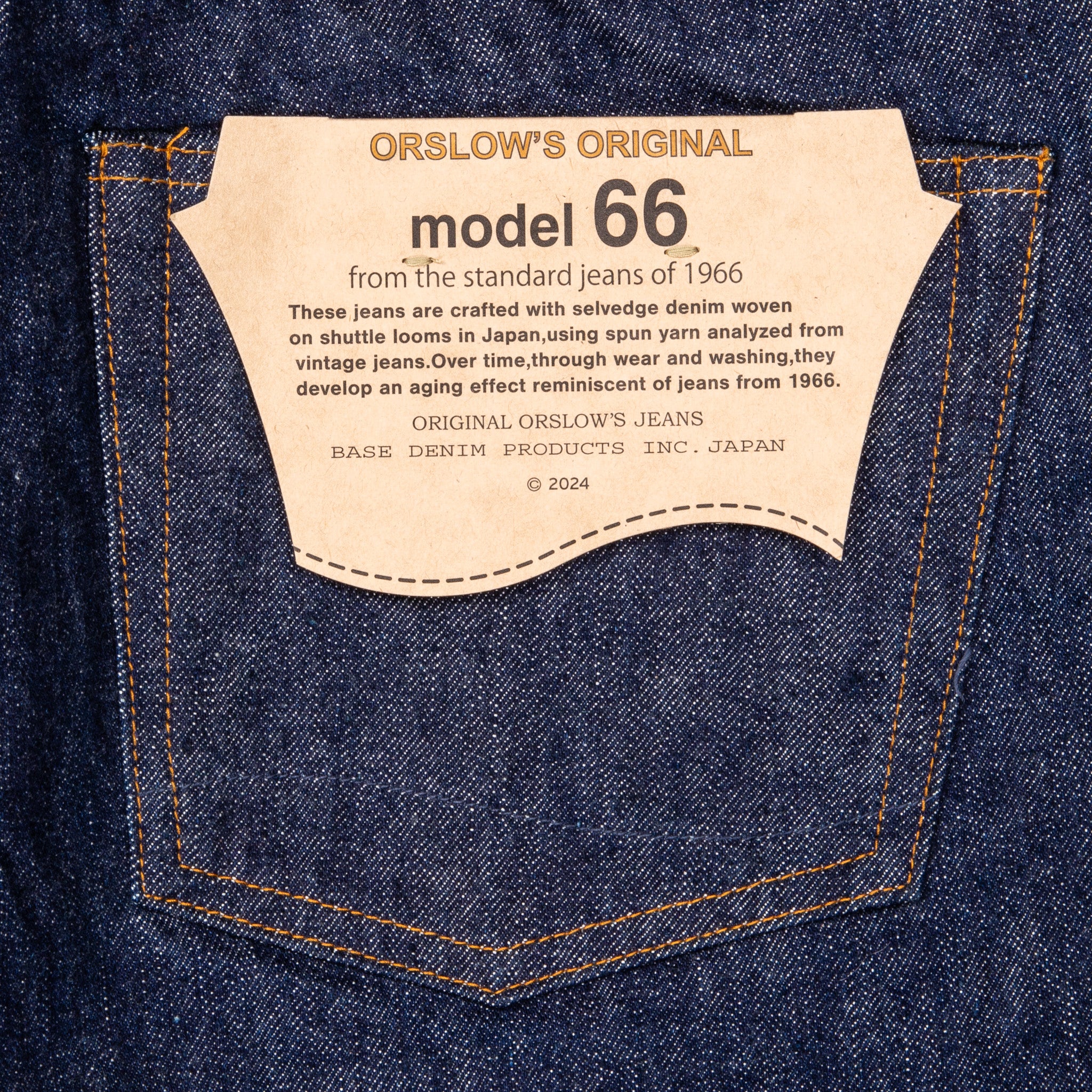 Orslow Model 66 One wash