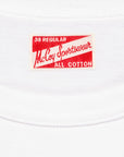 The Real McCoy's Pocket Tee L/S White