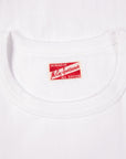 The Real McCoy's Pocket Tee L/S White