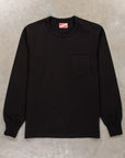 The Real McCoy's Pocket Tee L/S Black