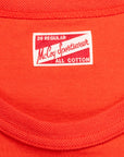 The Real McCoy's Pocket Tee L/S Scarlet