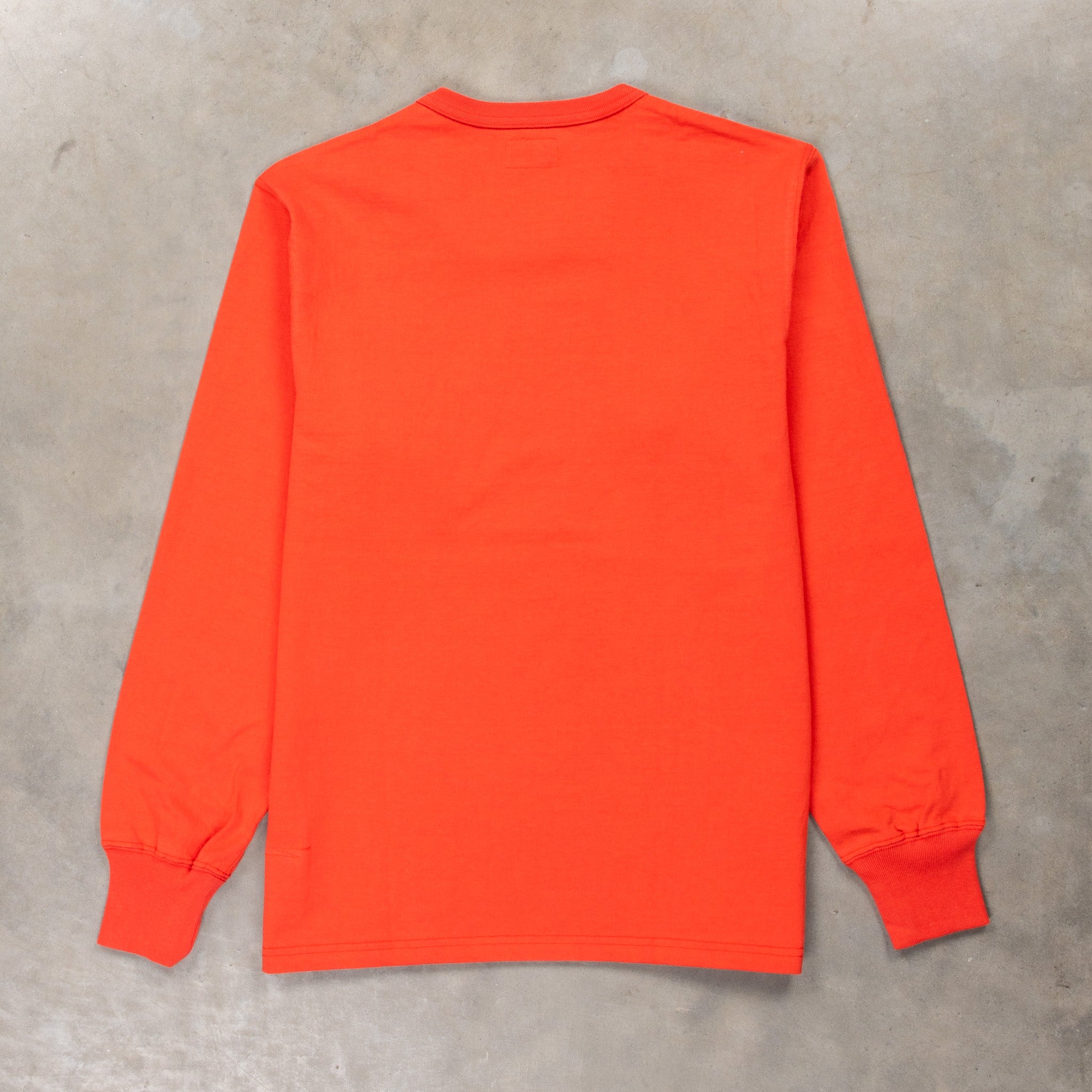 The Real McCoy&#39;s Pocket Tee L/S Scarlet