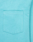 The Real McCoy's Pocket Tee L/S Teal