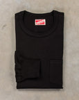 The Real McCoy's Pocket Tee L/S Black