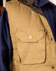 Engineered Garments Field Vest Khaki Nyco Twill