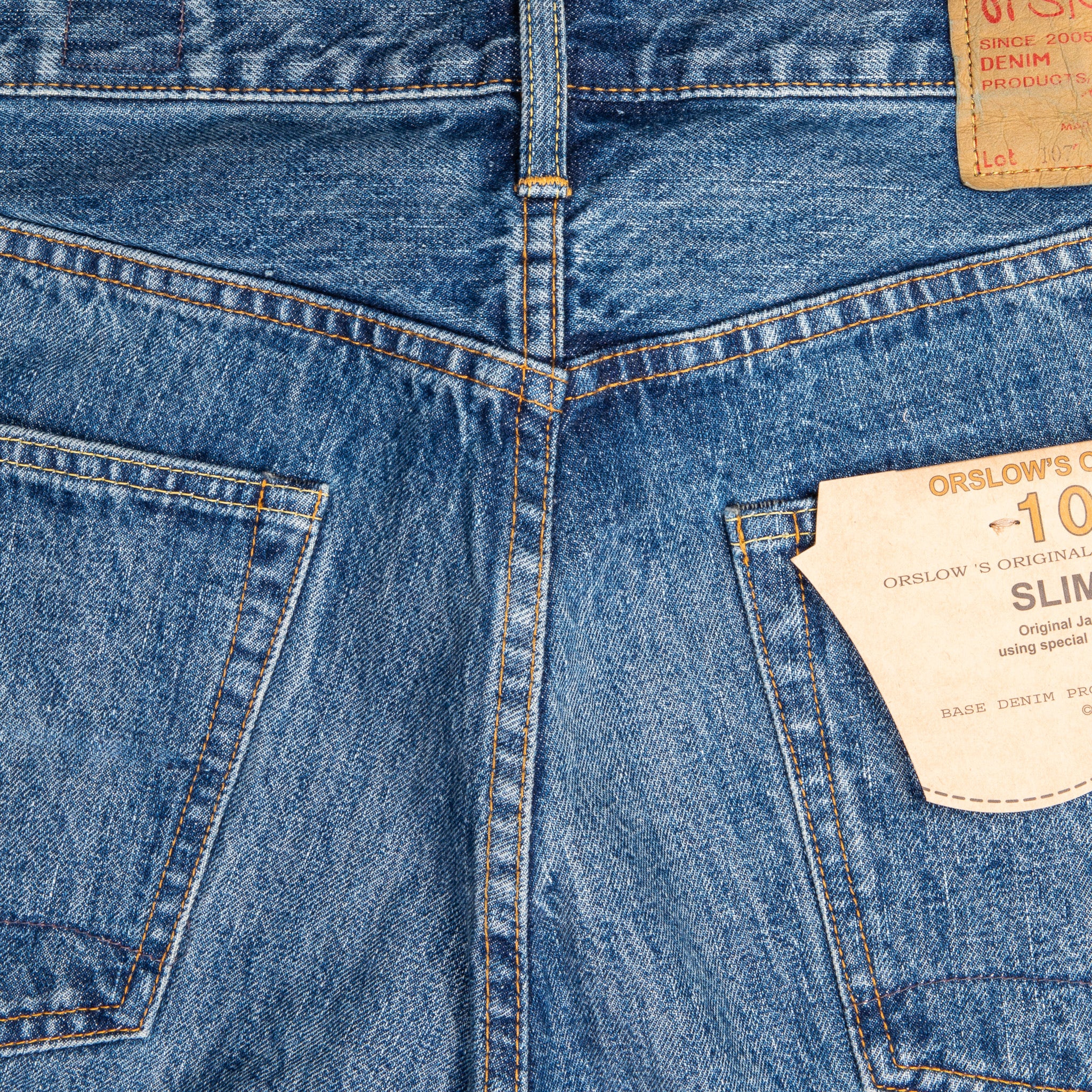 OrSlow 107 Ivy Fit 2 Year Wash – Frans Boone Store
