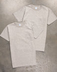 Velva Sheen 2-pack Pocket Tee 2 Grey