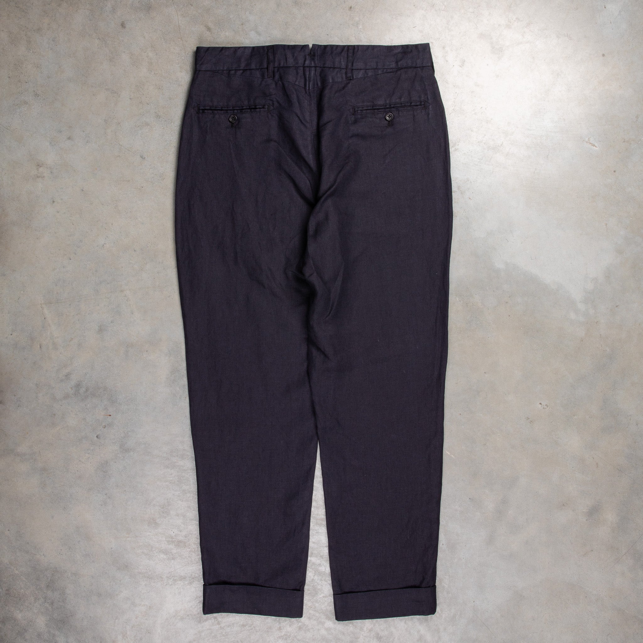 Engineered Garments Andover Pant Navy Linen Twill – Frans Boone Store
