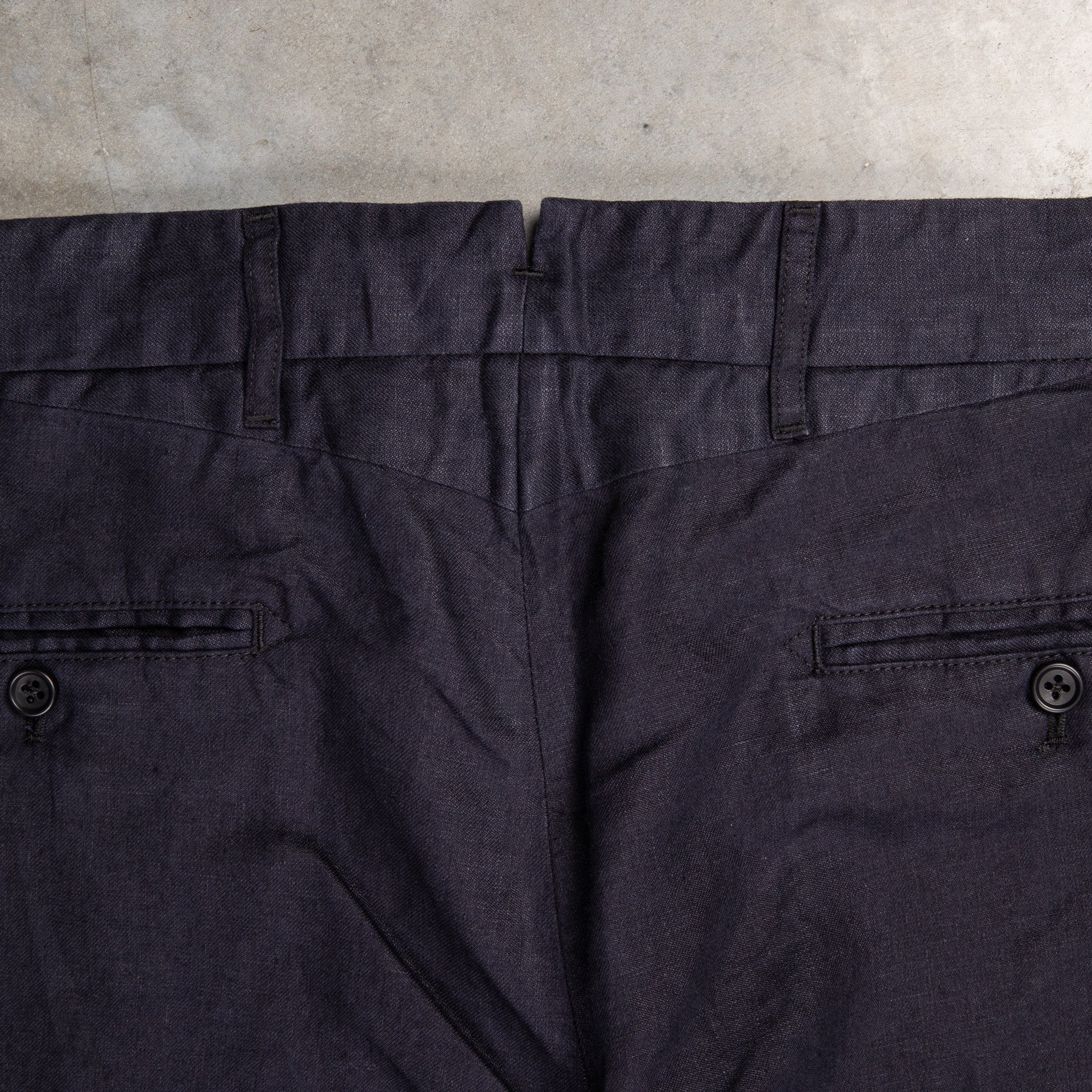 Engineered Garments Andover Pant Navy Linen Twill – Frans Boone Store