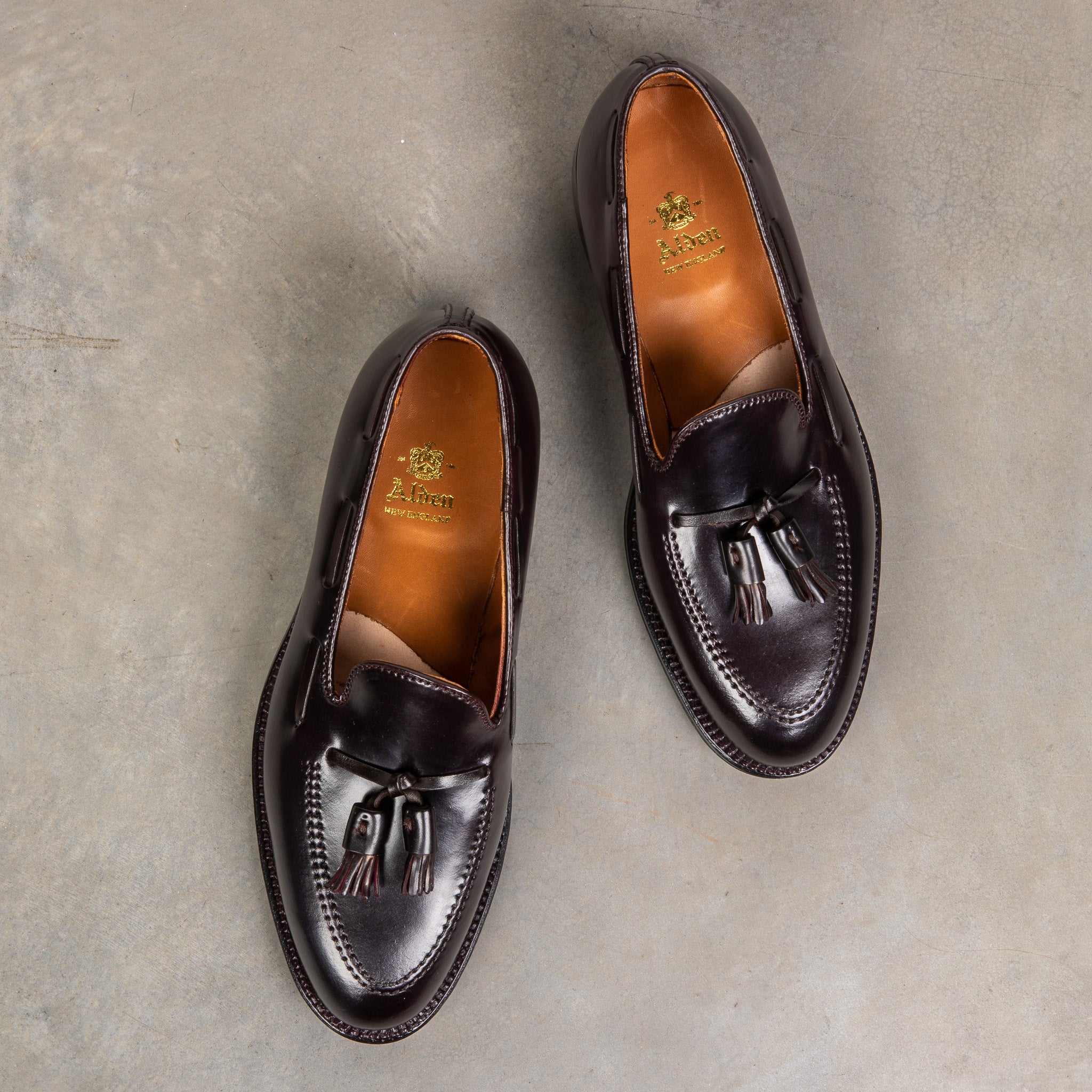 Alden #8 cordovan tassel loafer – Frans Boone Store