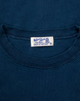 Velva Sheen Heavy oz Pïgment L/S Tee with pocket Navy