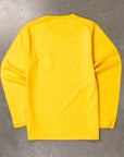 Velva Sheen Heavy oz Pïgment L/S Tee with pocket True Yellow