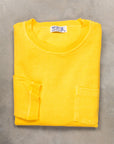 Velva Sheen Heavy oz Pïgment L/S Tee with pocket True Yellow