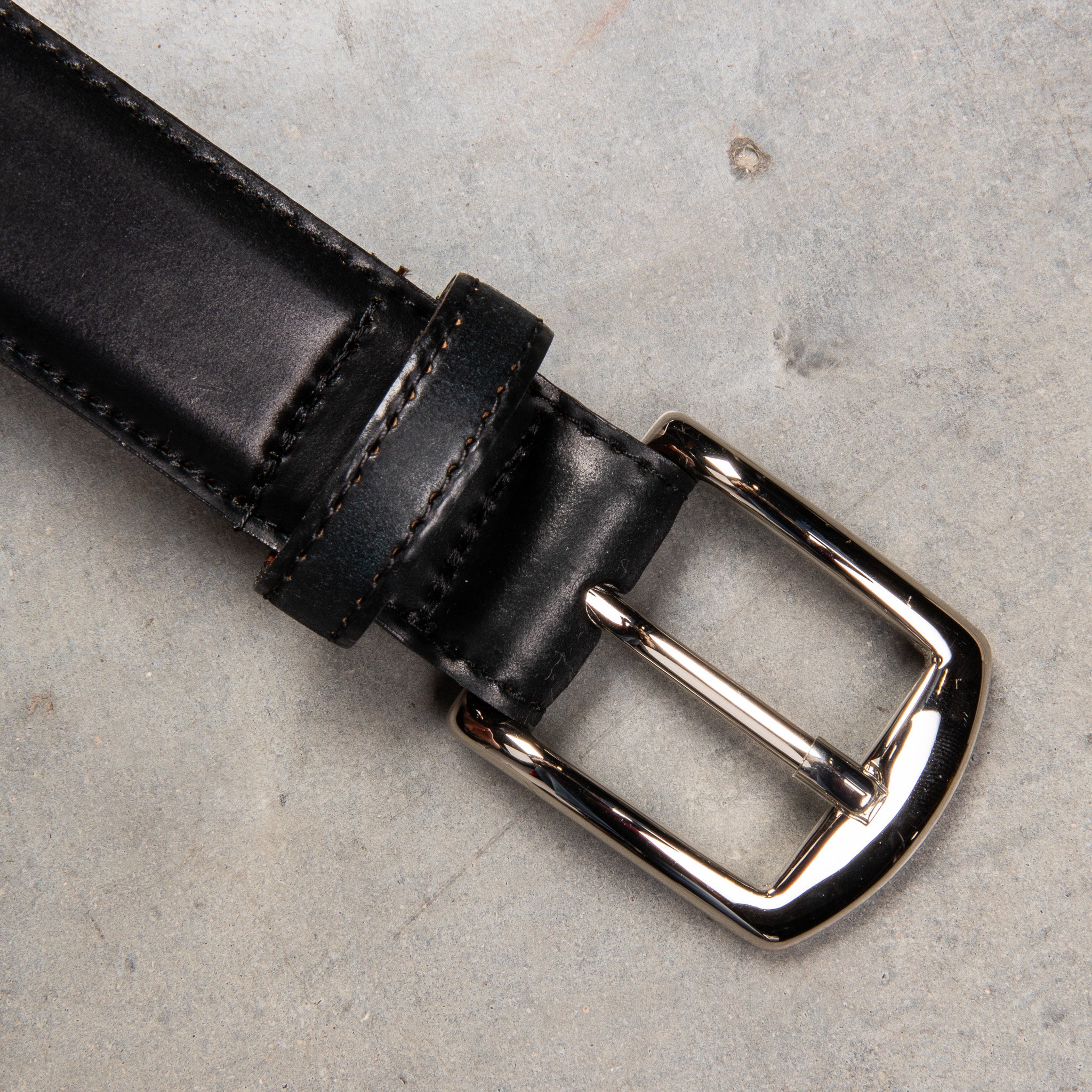 Alden Black Cordovan Belt Nickel Buckle – Frans Boone Store