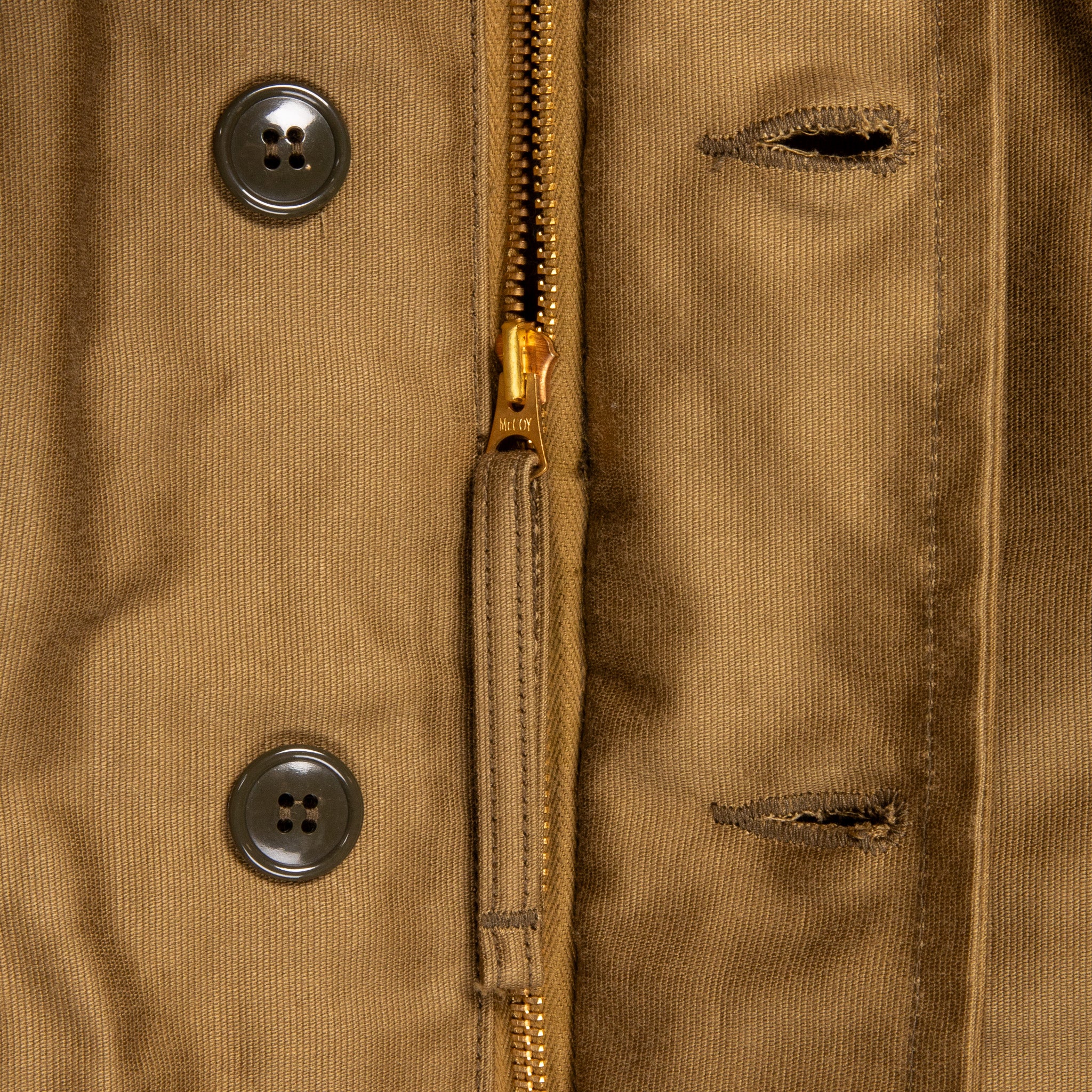 The Real McCoy&#39;s N-1 Deck Jacket Khaki