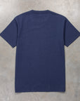 The Real McCoy's 2 Pack Crew Neck Tee Navy