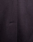 De Petrillo Cashmere Double Breasted Overcoat Navy per Frans Boone