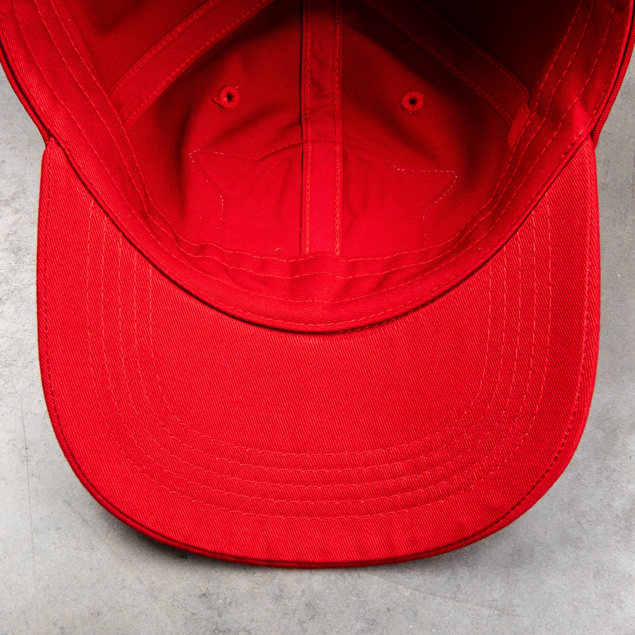The Real McCoy's Logo Baseball Cap Red – Frans Boone Store