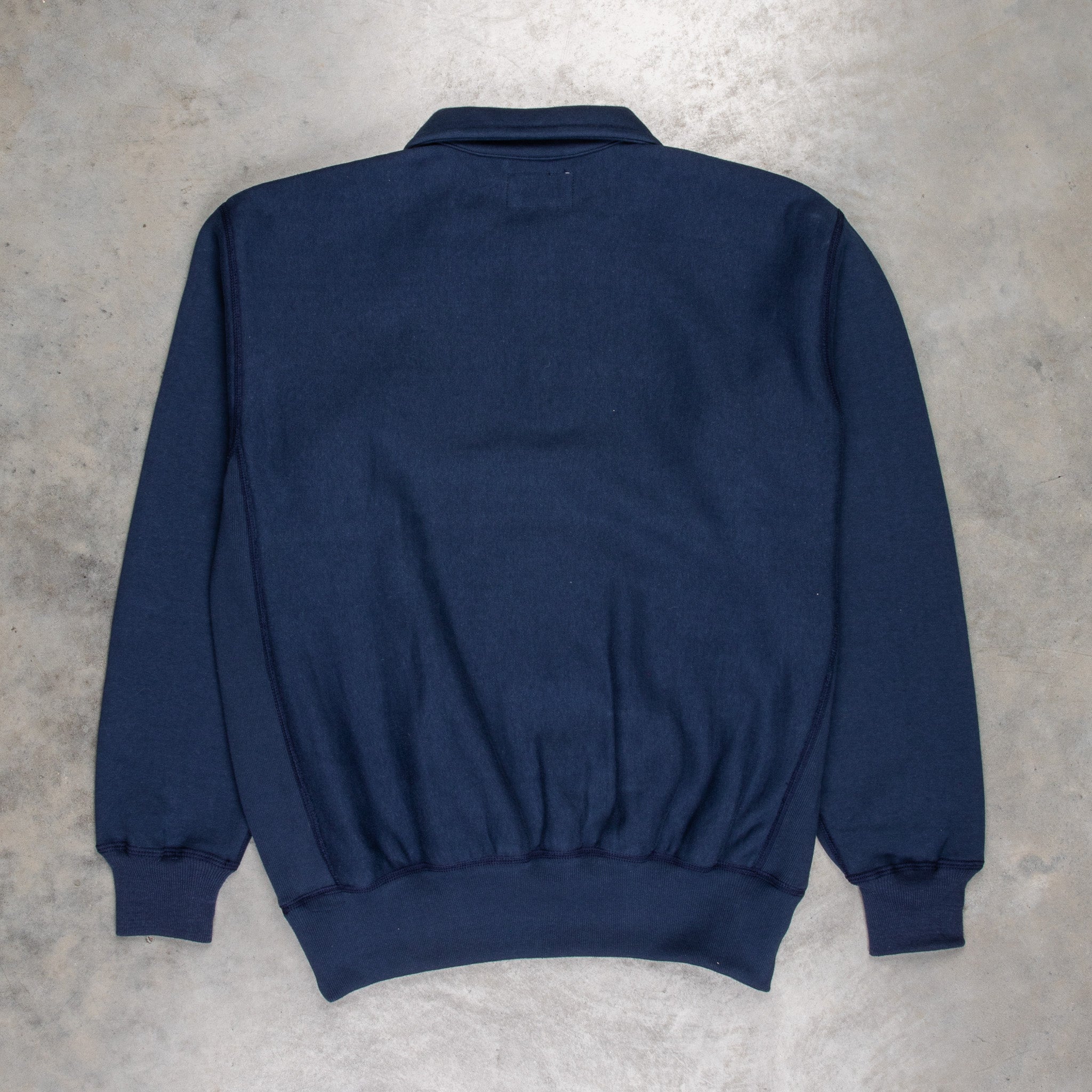 The Real McCoy's Military 1/4 Zip Sweatshirt / USAFA Navy – Frans 