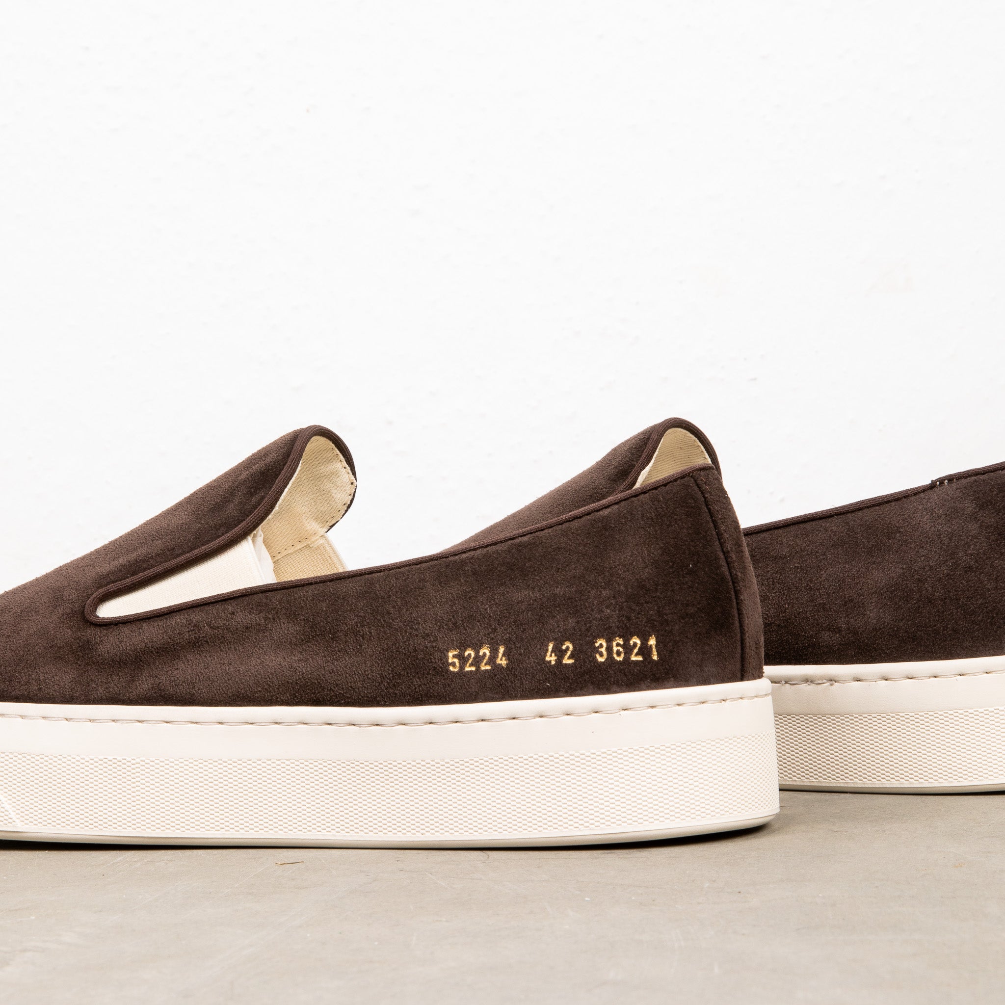 Common projects hot sale tan suede